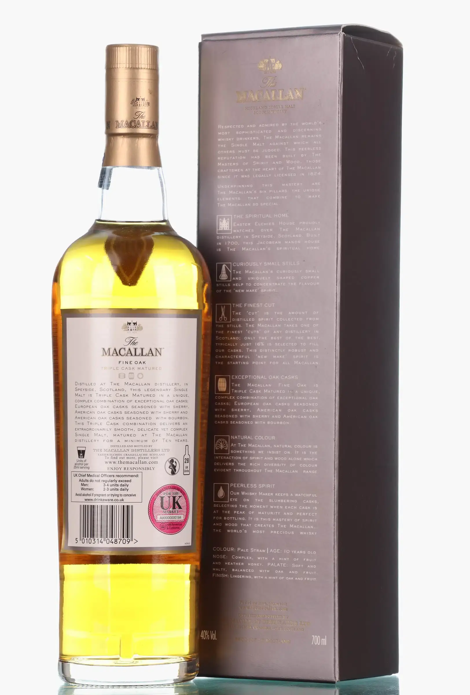 Macallan Fine Oak 10 Year Old - Image 3