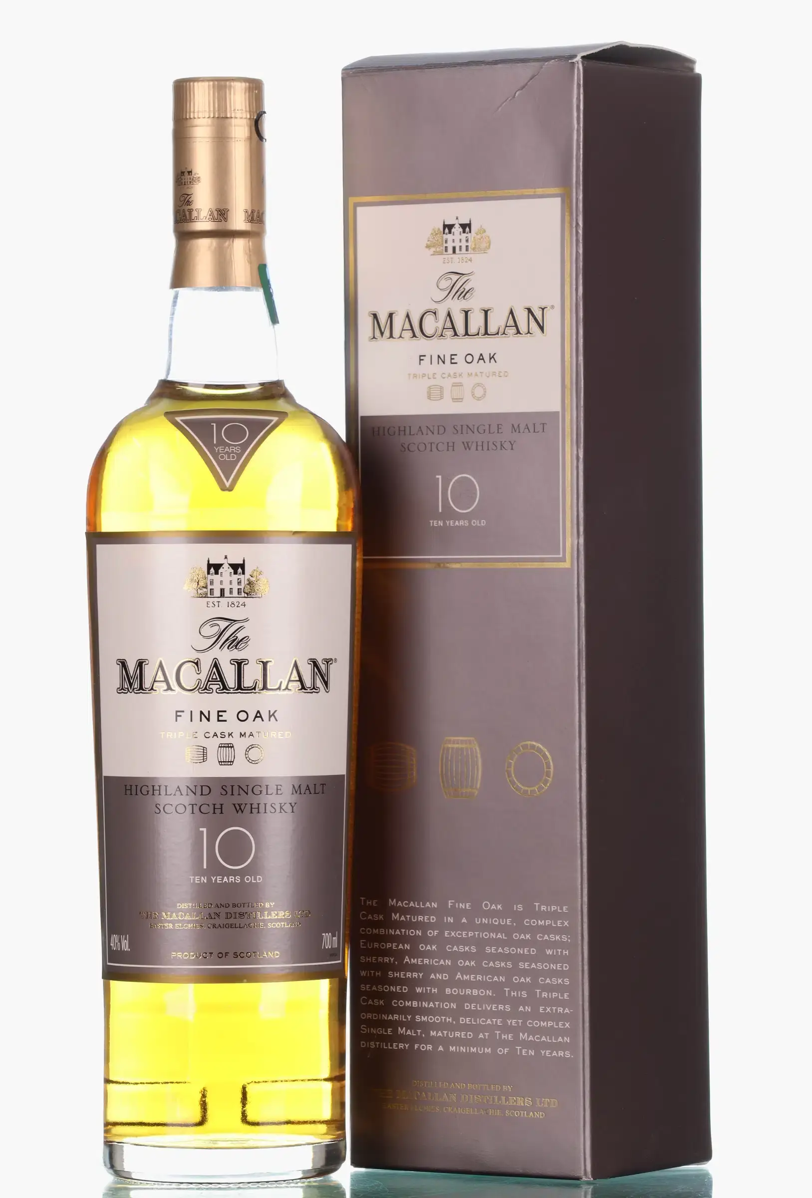 Macallan Fine Oak 10 Year Old